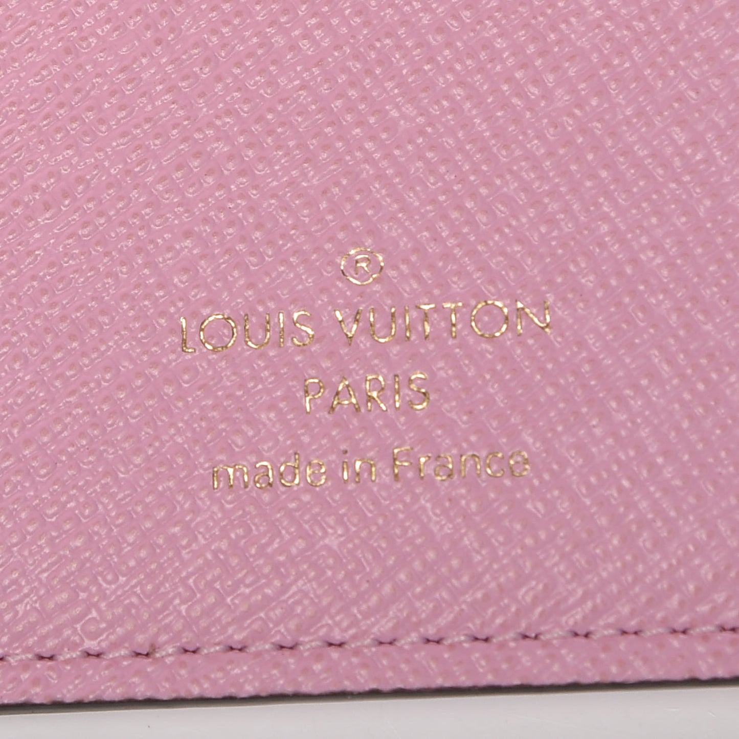 Monogram 2016 Christmas Animation Passport Cover Rose Ballerine