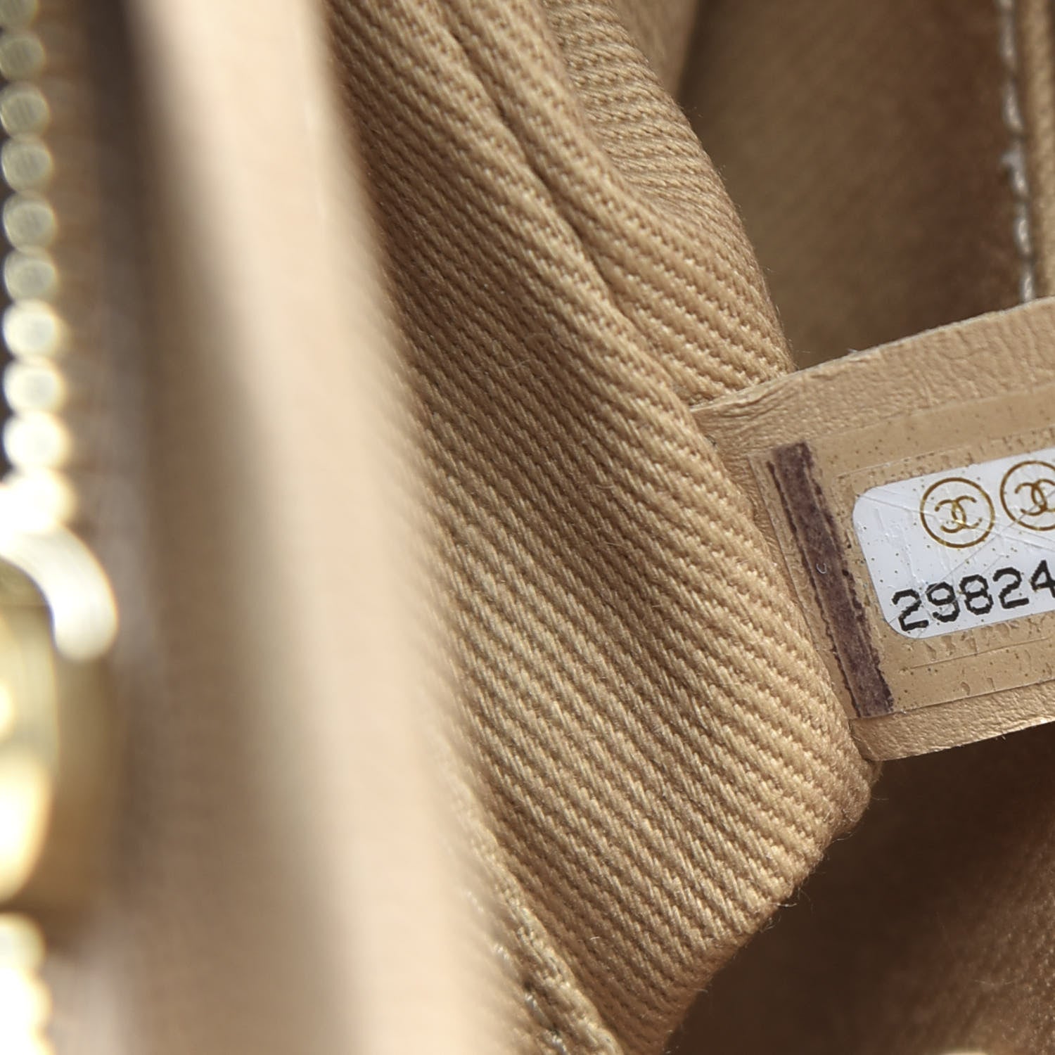 Chanel Caviar Quilted Medium Business Affinity Flap Beige 9 of 10