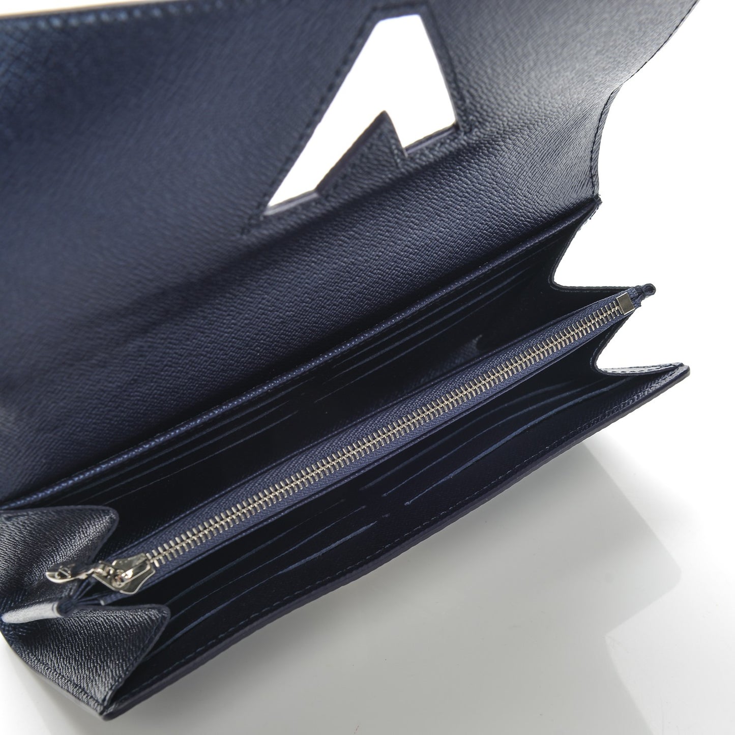 Epi Sequins Flame Twist Wallet Indigo