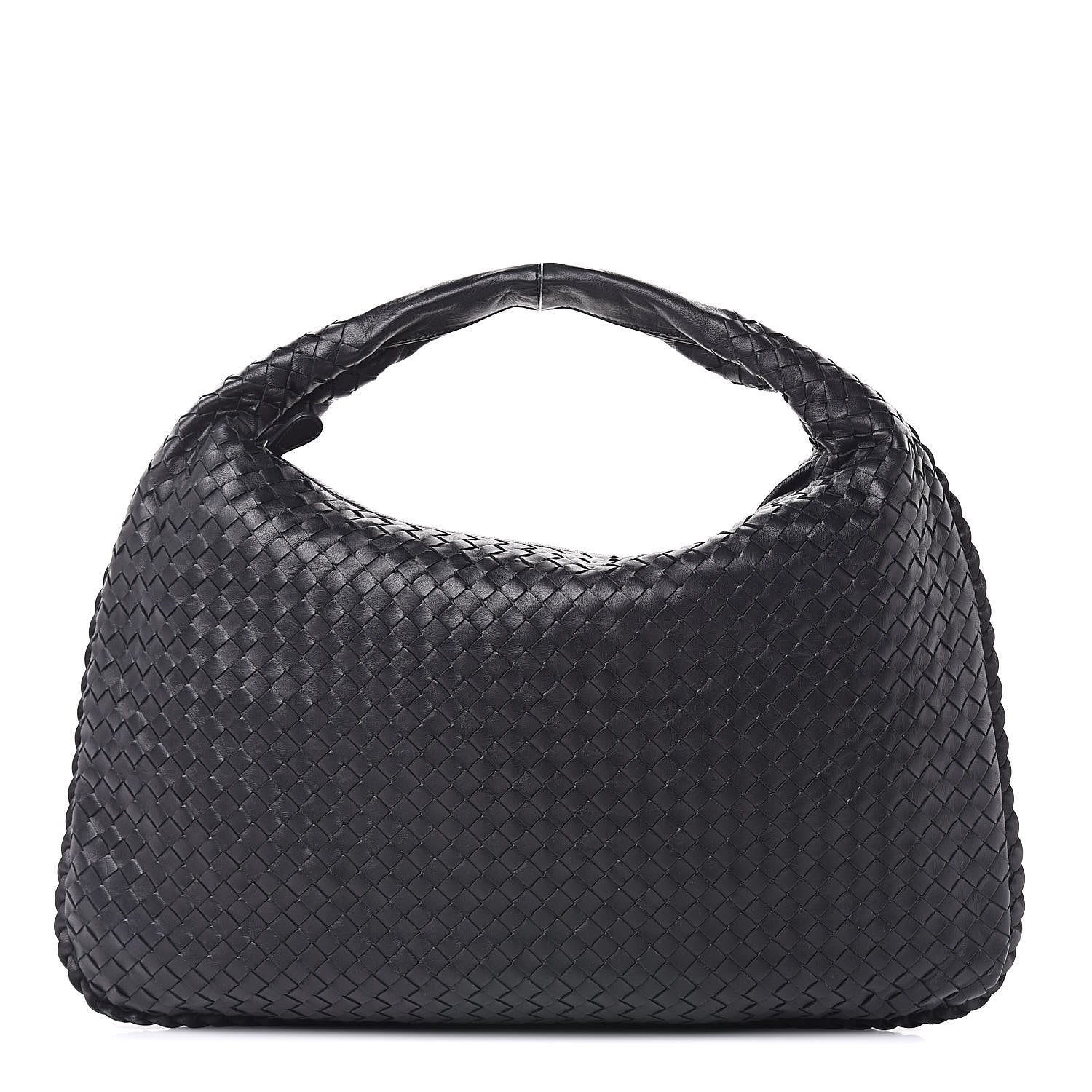 Bottega Veneta Nappa Intrecciato Large Veneta Hobo Black 1 of 10