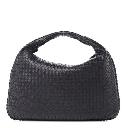 Bottega Veneta Nappa Intrecciato Large Veneta Hobo Black 1 of 10