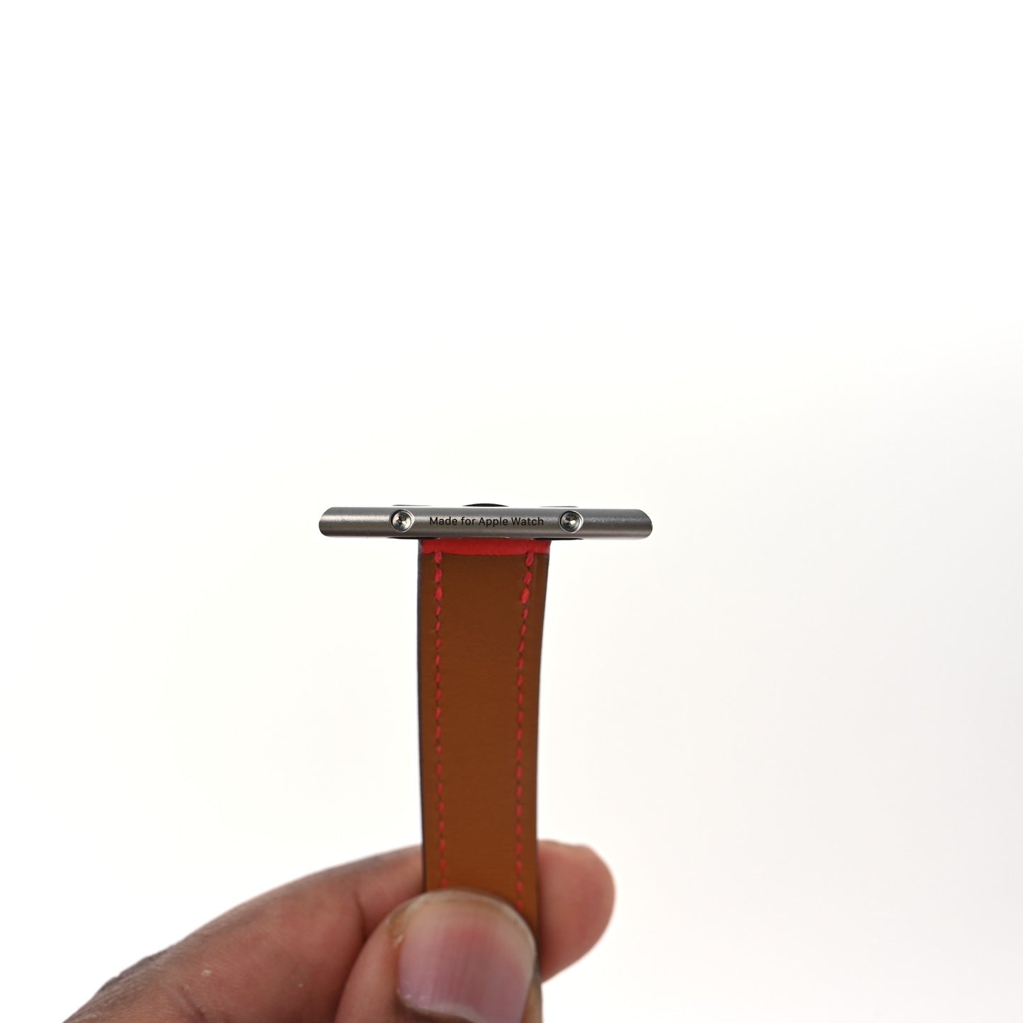 Swift Apple Watch Attelage Double Tour Band Orange Field