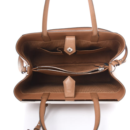 Fendi Vitello Elite Regular 2Jours Tote Orzo 5 of 10