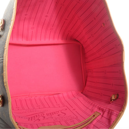 Louis Vuitton Monogram Roses Neverfull MM 5 of 7