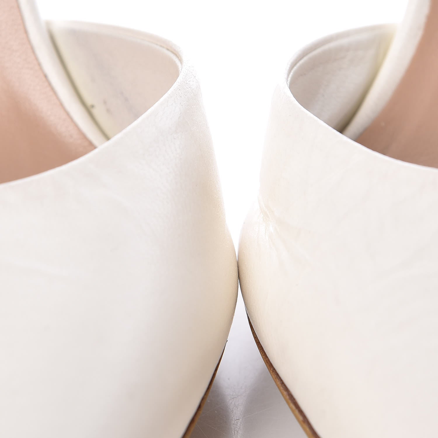 Valentino Garavani Nappa Love Latch Ankle Wrap 100mm Pumps 39 Light Ivory 11 of 16