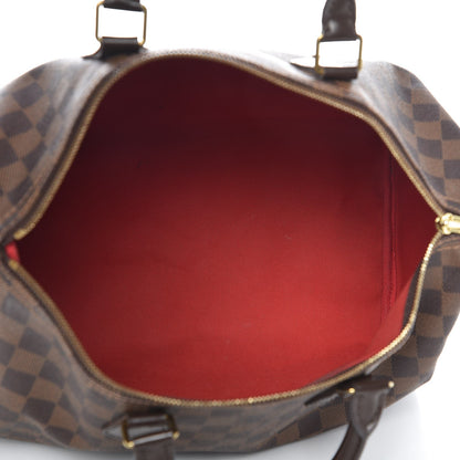 Louis Vuitton Damier Ebene Speedy 35 7 of 24