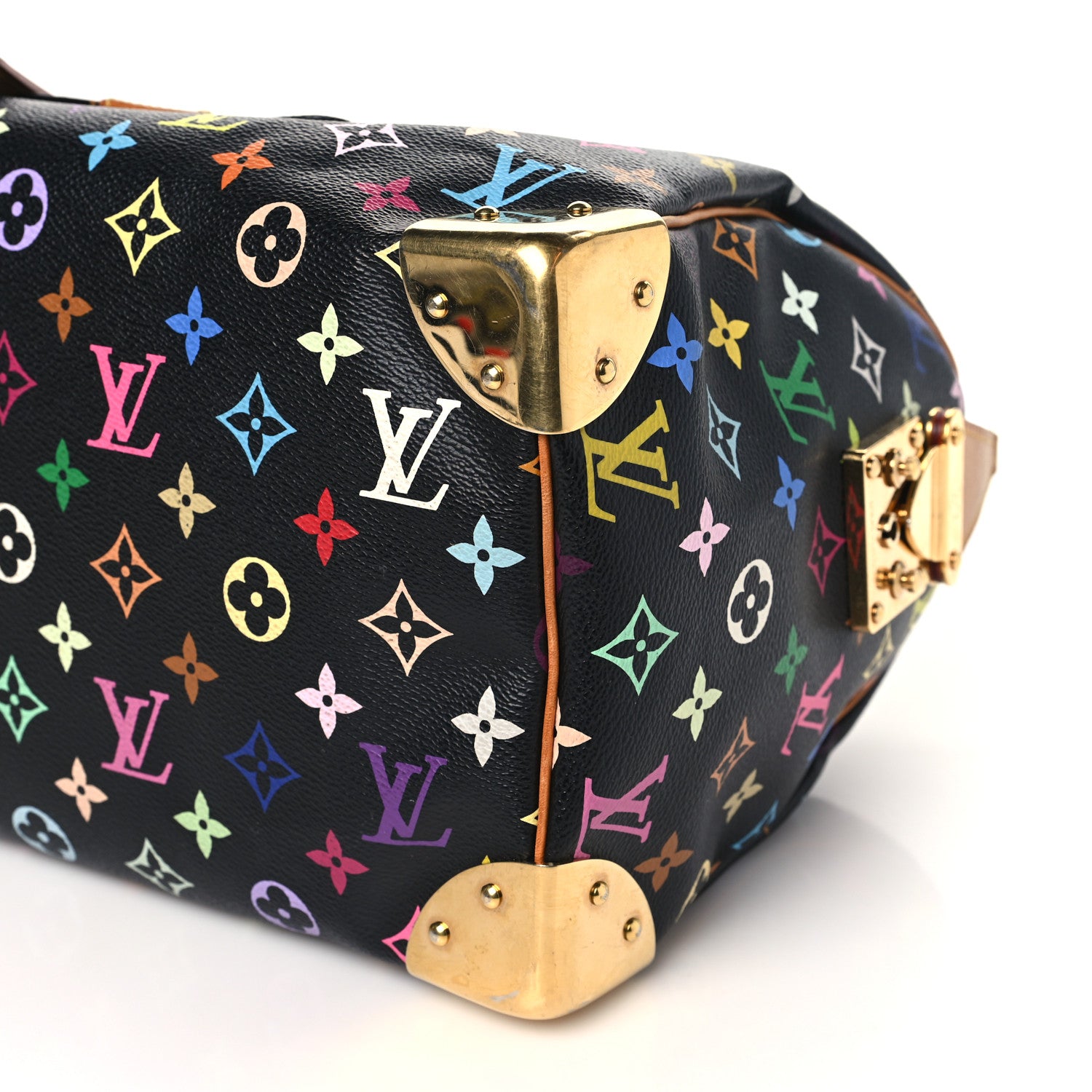 Louis Vuitton Monogram Multicolor Speedy 30 Black 9 of 13
