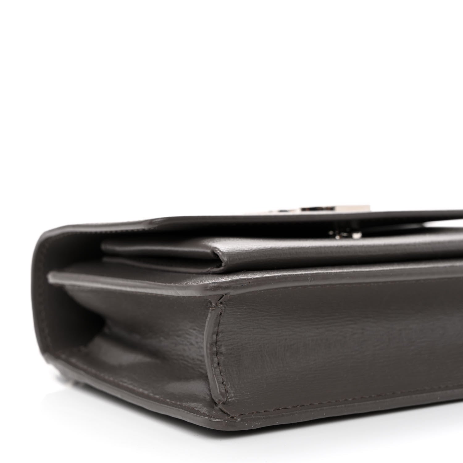 Saint Laurent Calfskin Monogram Sunset Chain Wallet Earth 8 of 9