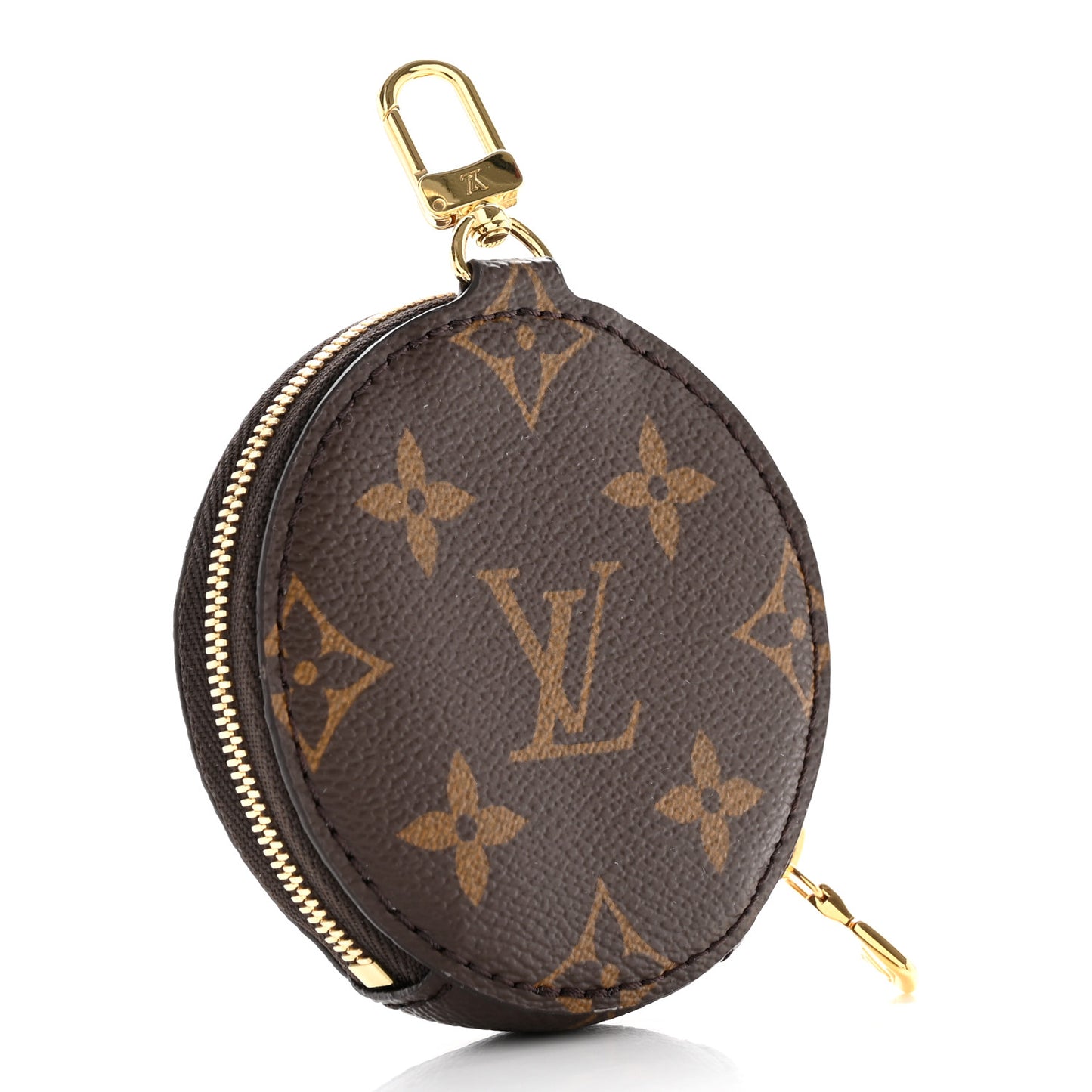 Monogram Neverfull BB Round Coin Purse Pivoine