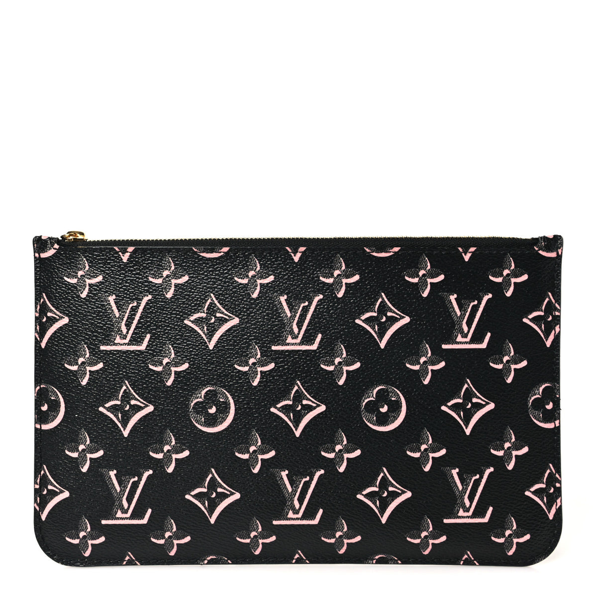 Monogram Fall For You Neverfull MM GM Pochette Black