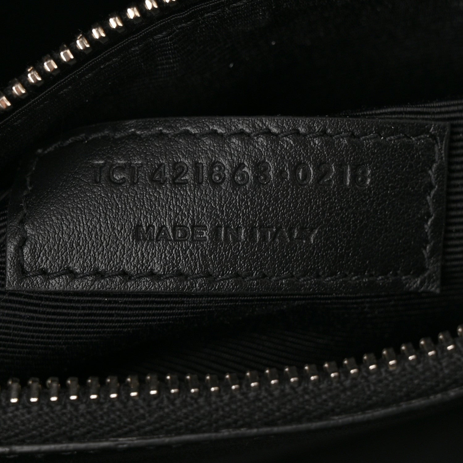 Saint Laurent Grained Calfskin Baby Sac De Jour Black 8 of 10