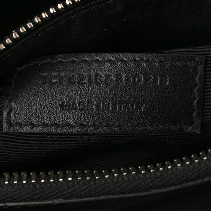 Saint Laurent Grained Calfskin Baby Sac De Jour Black 8 of 10