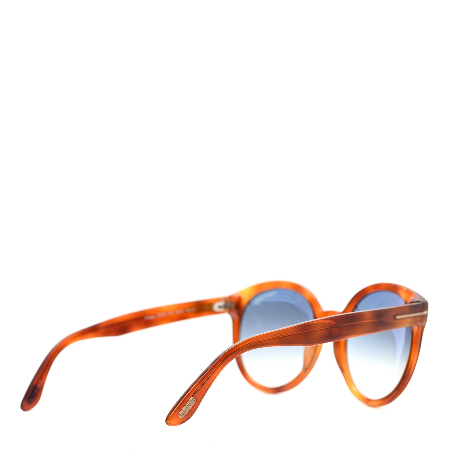 Tom Ford Acetate Philippa Sunglasses TF503 Blonde Havana 4 of 6