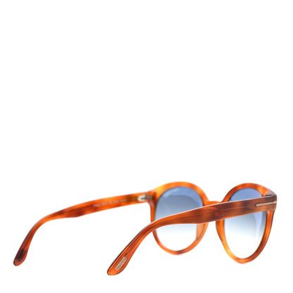 Tom Ford Acetate Philippa Sunglasses TF503 Blonde Havana 4 of 6