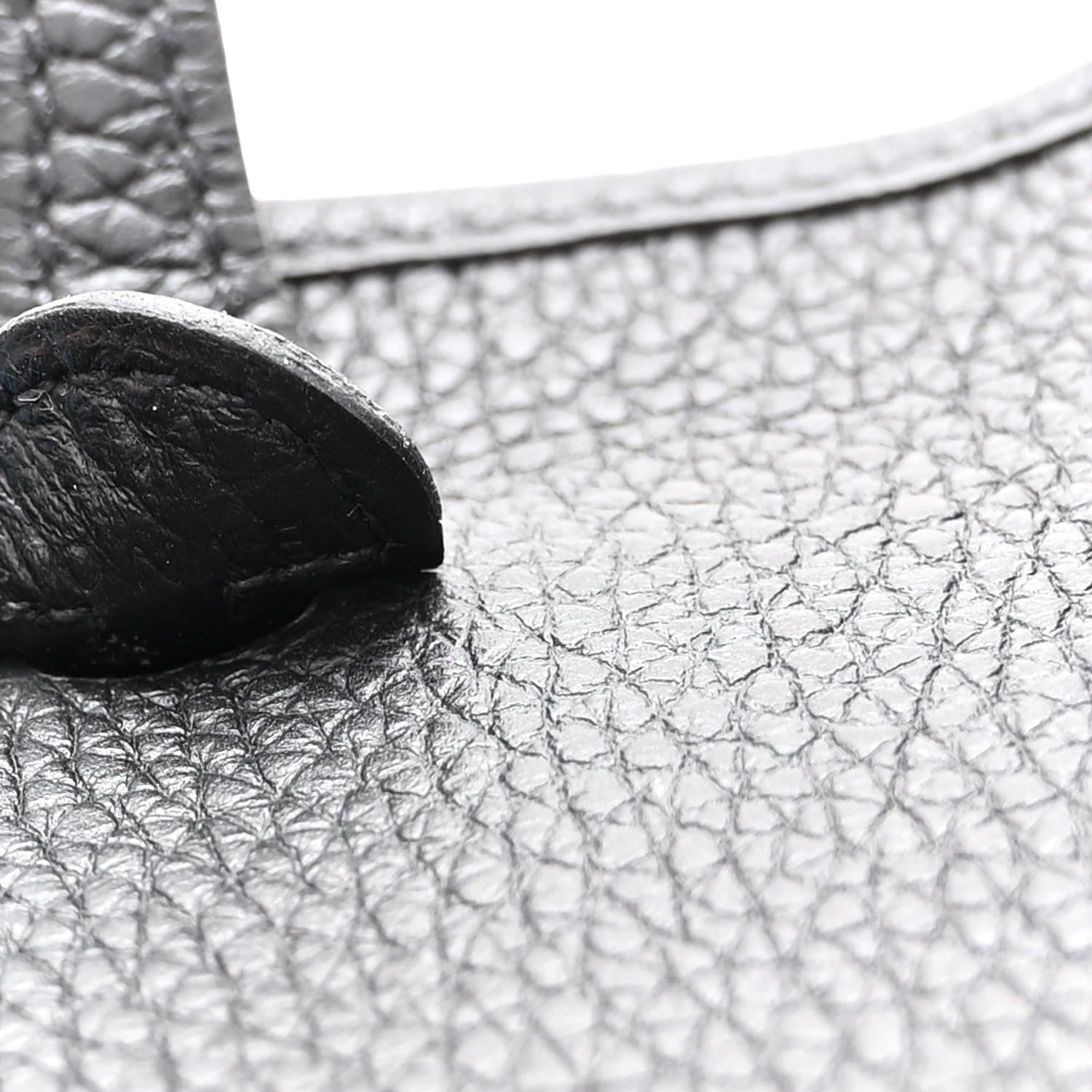 Hermes Taurillon Clemence Evelyne TPM Black 7 of 11