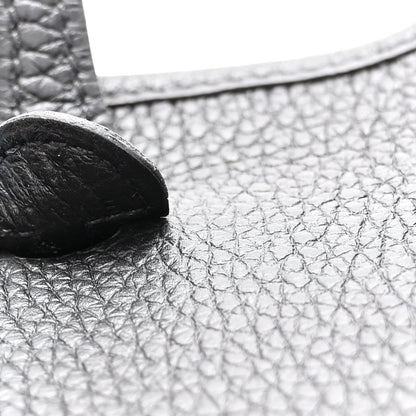 Hermes Taurillon Clemence Evelyne TPM Black 7 of 11