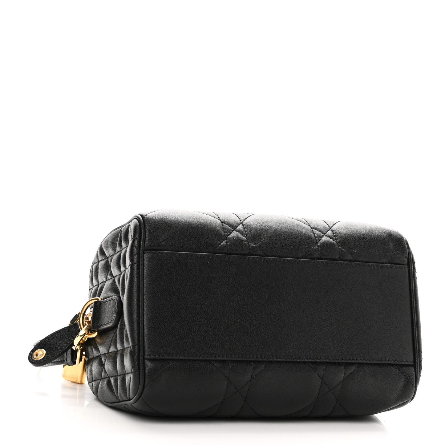 Calfskin Macrocannage Groove 20 Bag Black