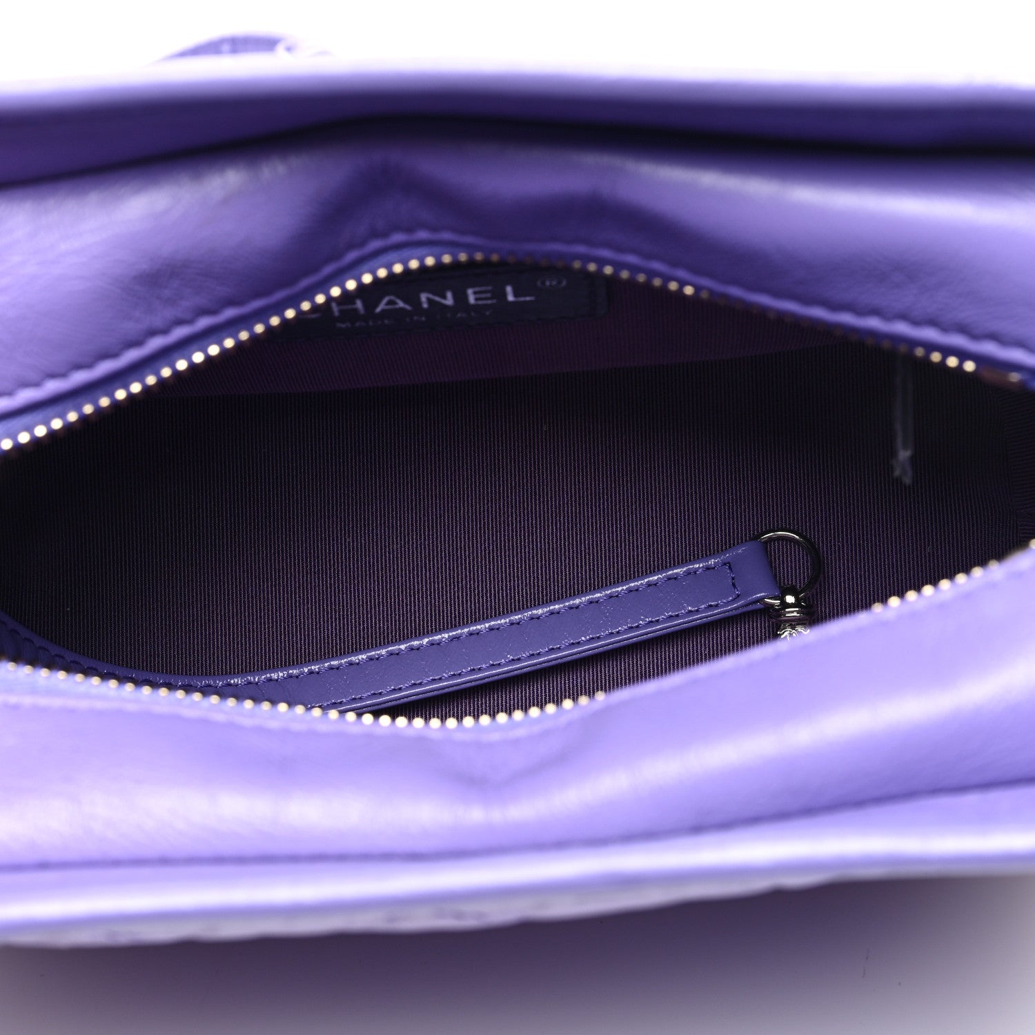 Chanel Aged Calfskin Quilted Small Gabrielle Hobo Purple 5 of 10