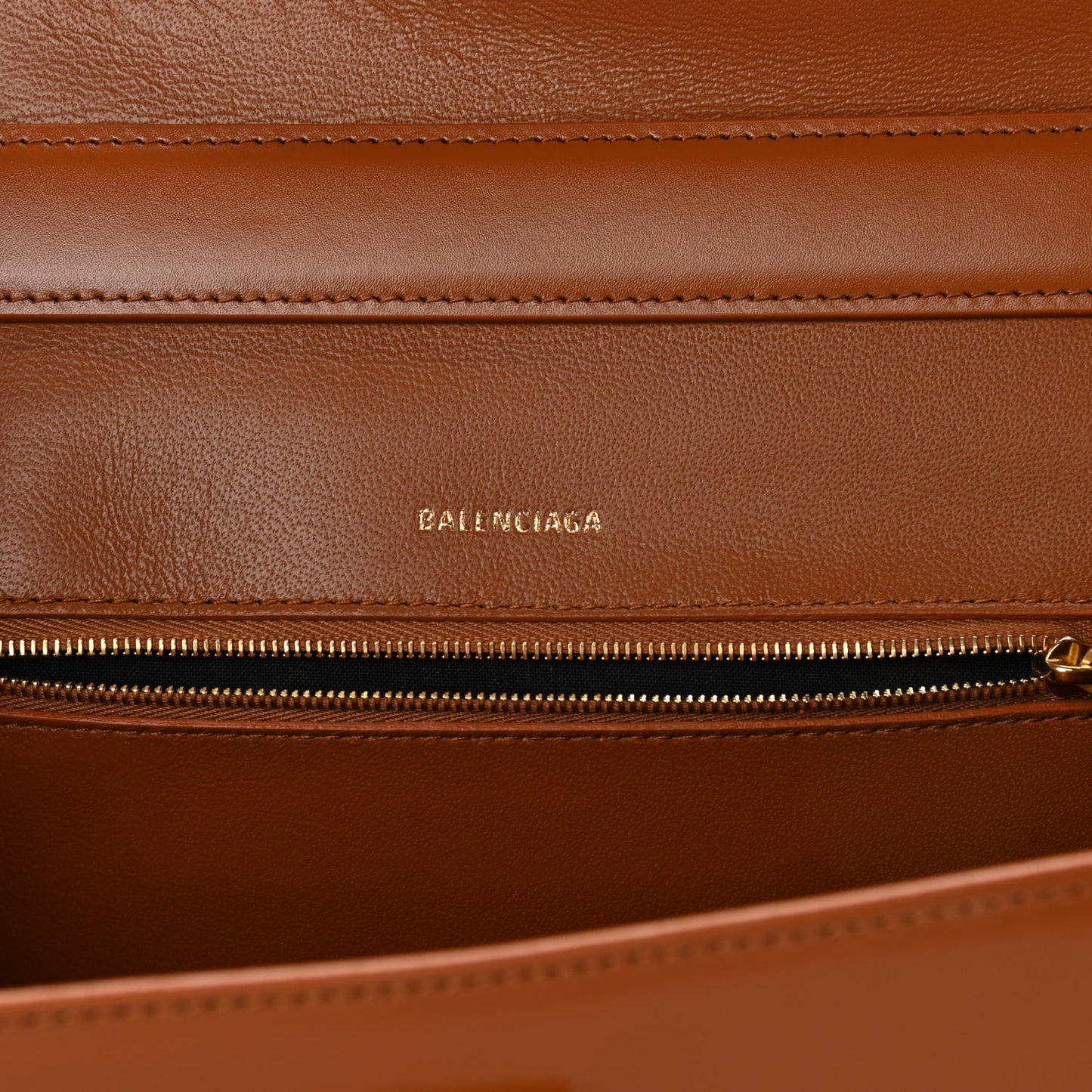 Shiny Box Calfskin Medium Ghost Shoulder Bag Camel