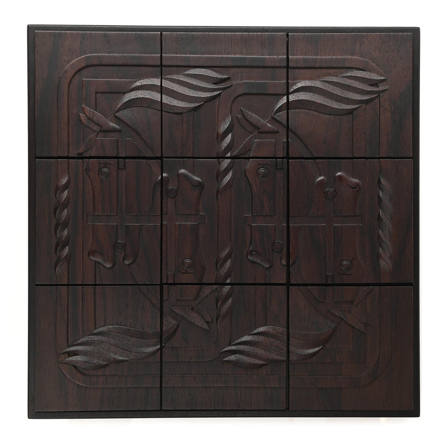 Wood Quadrige En Desordre Jewelry Box