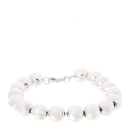 Tiffany Sterling Silver 10mm HardWear Ball Bracelet 1 of 4