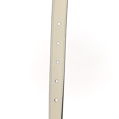 Gucci Calfskin Double G 20mm Belt 90 36 Mystic White 4 of 6