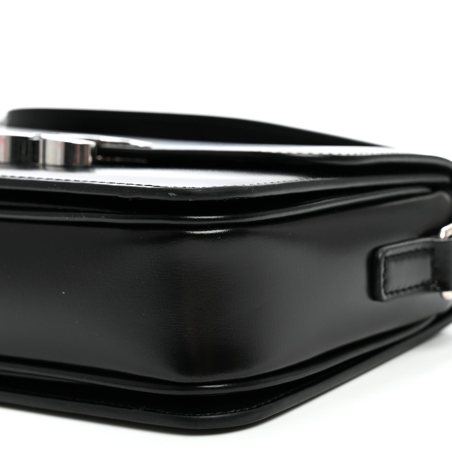 Shiny Calfskin Teen Triomphe Black