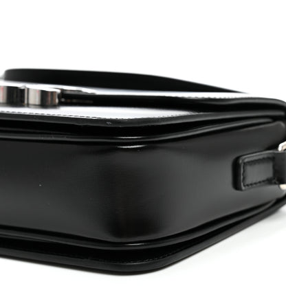 Celine Shiny Calfskin Teen Triomphe Black 10 of 11