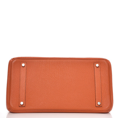 Hermes Togo Birkin 35 Orange 6 of 37