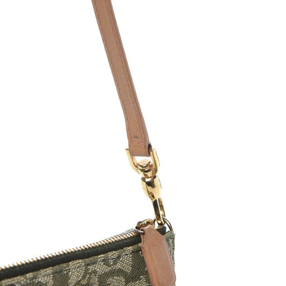 Christian Dior Monogram Mini Saddle Pochette Green 10 of 12