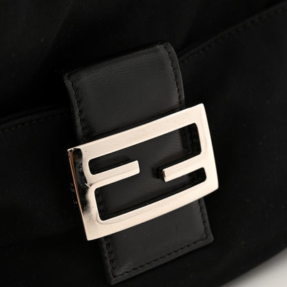 Fendi Neoprene Shoulder Bag Black 11 of 13