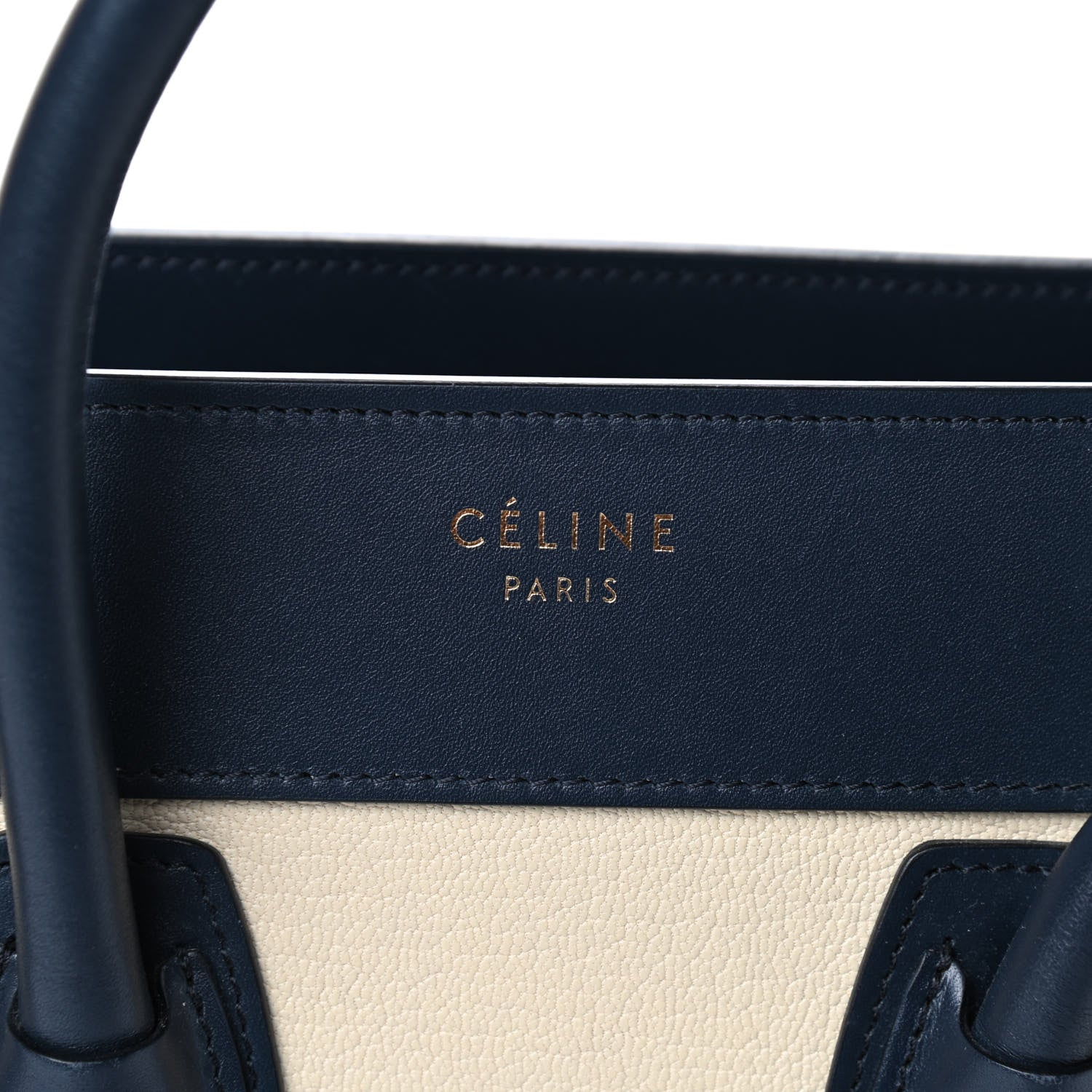 Celine Goatskin Smooth Calfskin Micro Tri-Color Luggage Firefly 8 of 9