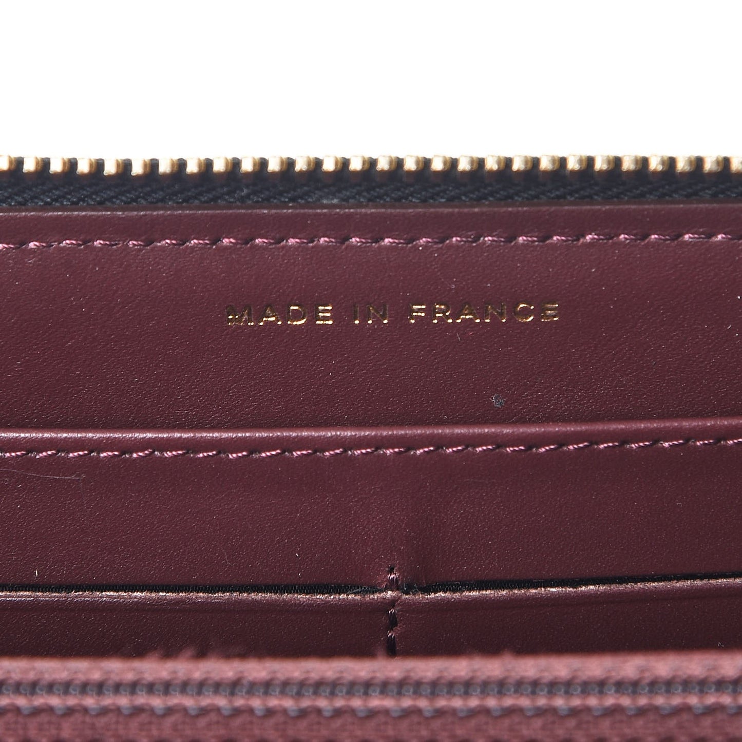 Caviar Quilted Large Gusset Zip Around Wallet Black