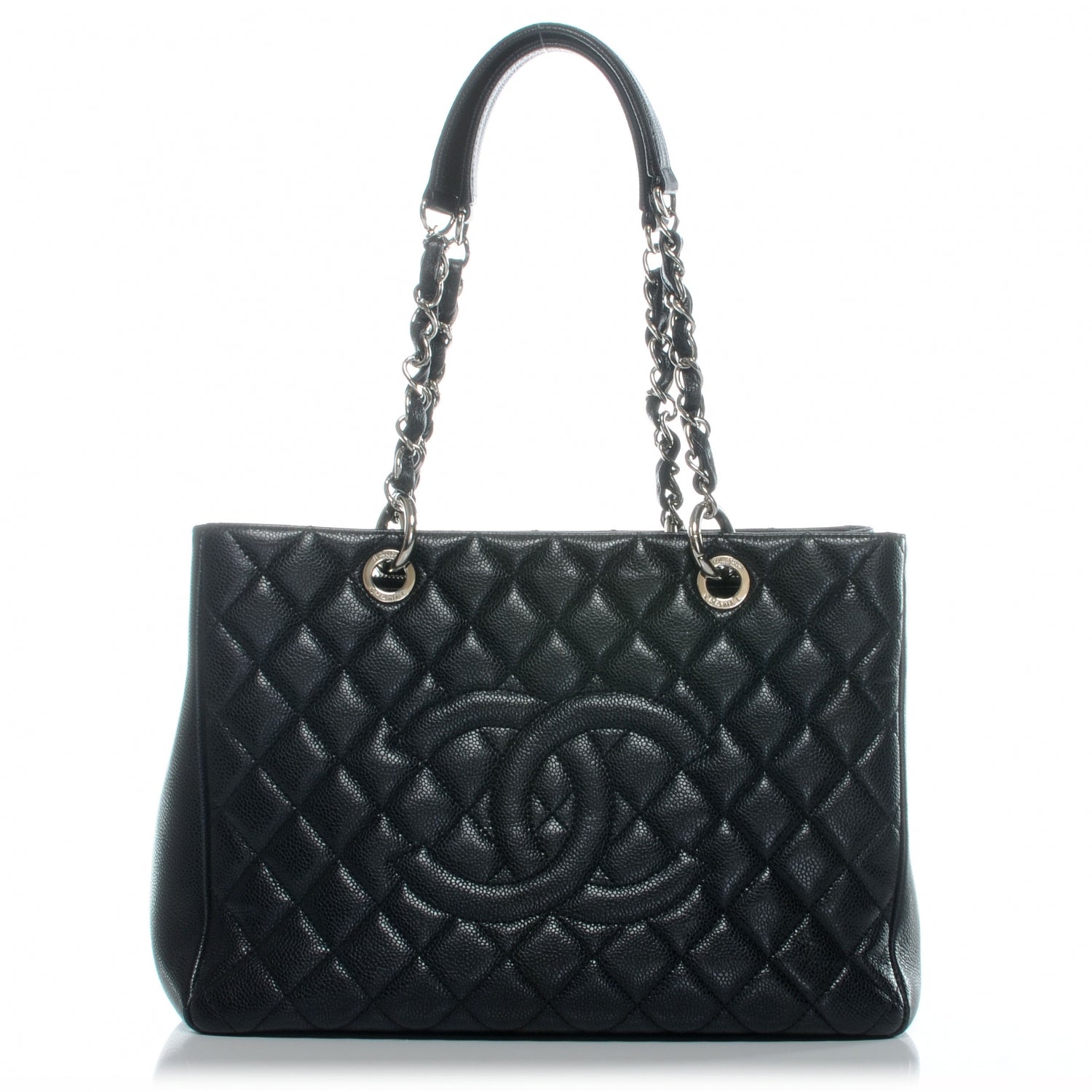 Chanel Caviar Grand Shopping Tote GST Black 1 of 7
