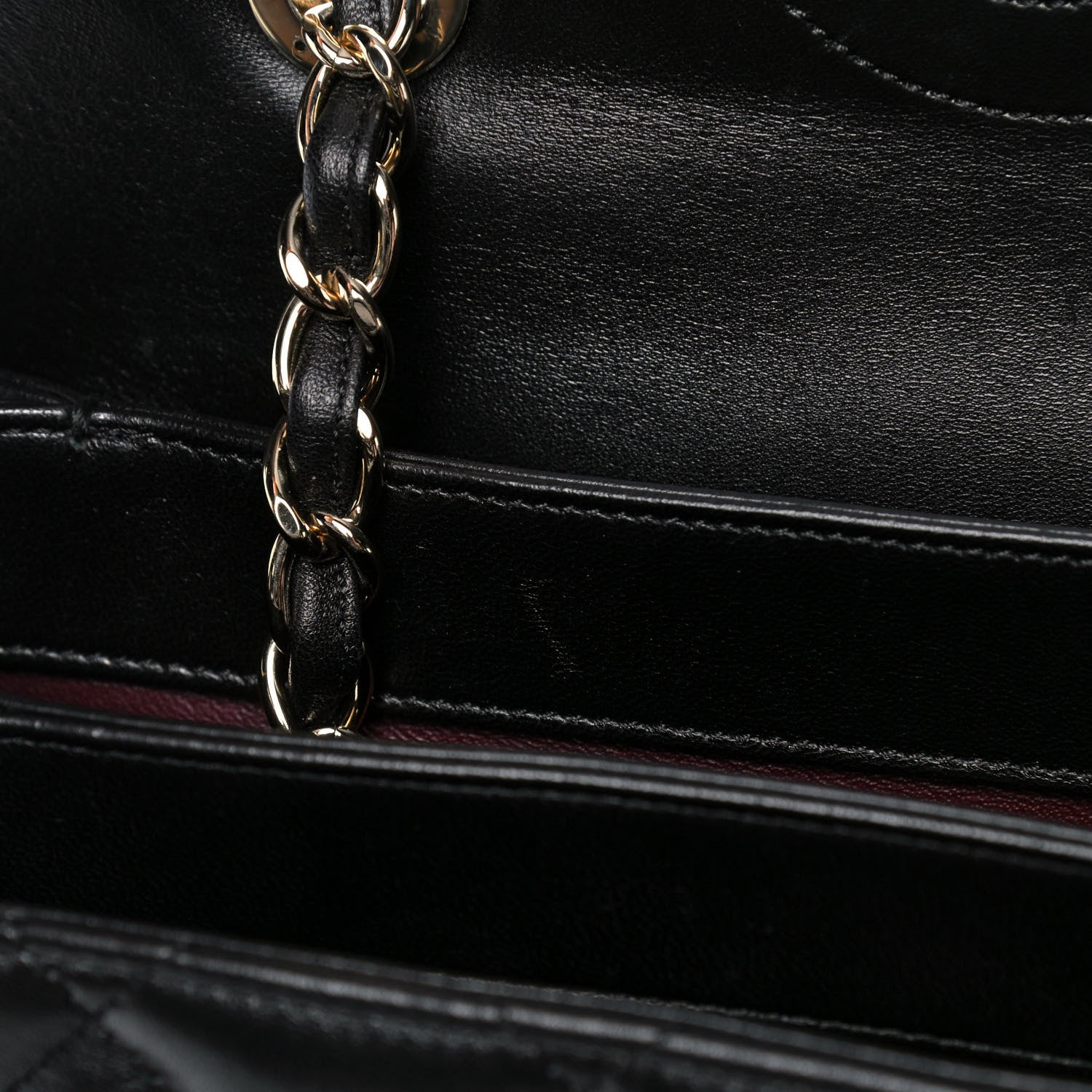Chanel Lambskin Quilted Large Trendy CC Dual Handle Flap Bag Black 13 of 14