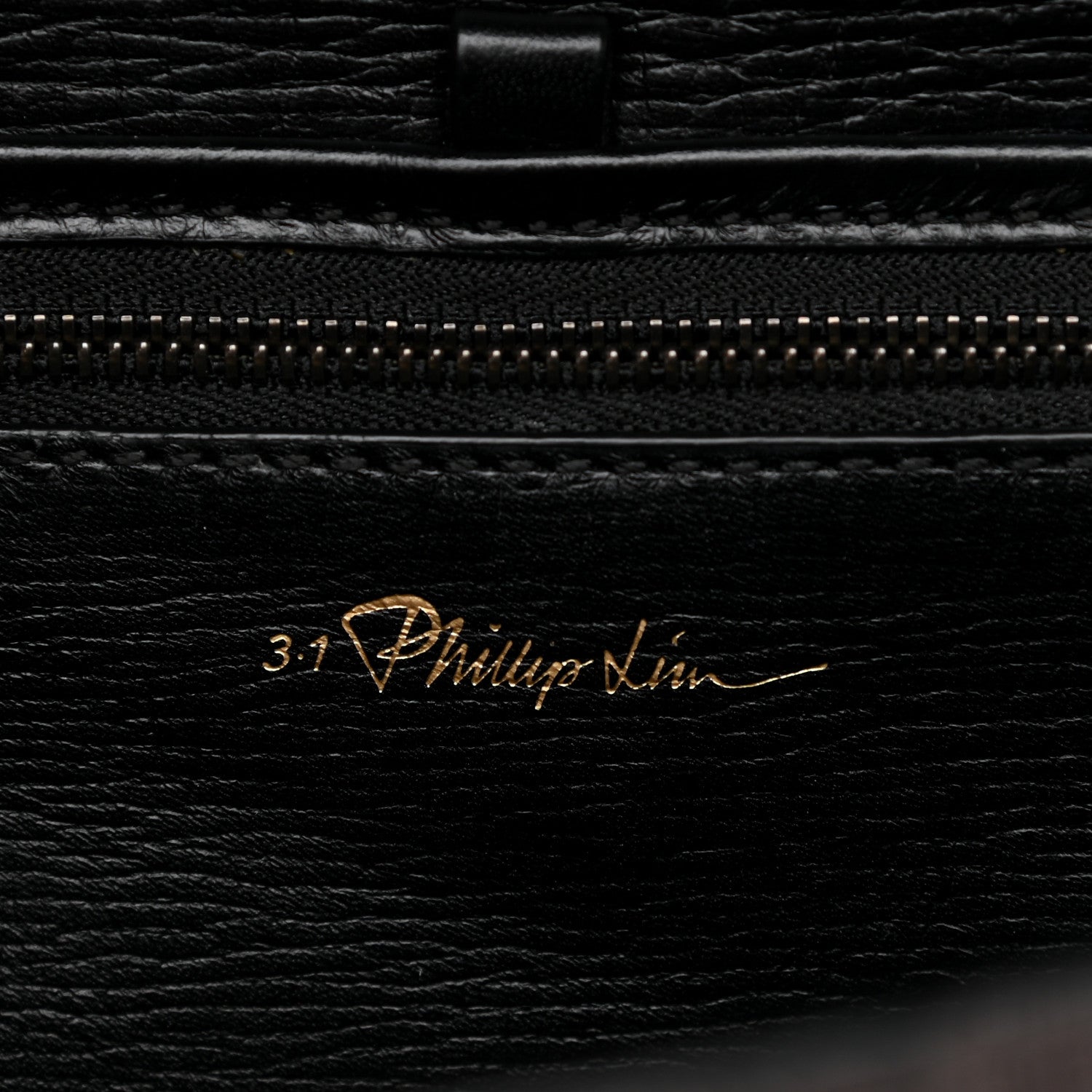 3.1 Phillip Lim Turtle Embossed Medium Pashli Satchel Black 5 of 10