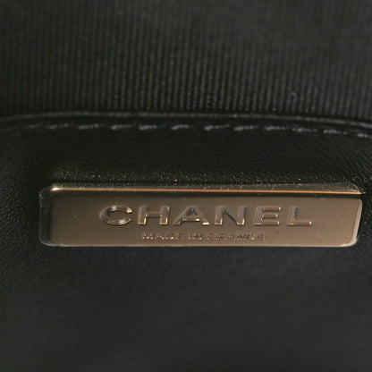 Chanel Lambskin Quilted Walk of Fame Star Bag Black 6 of 11