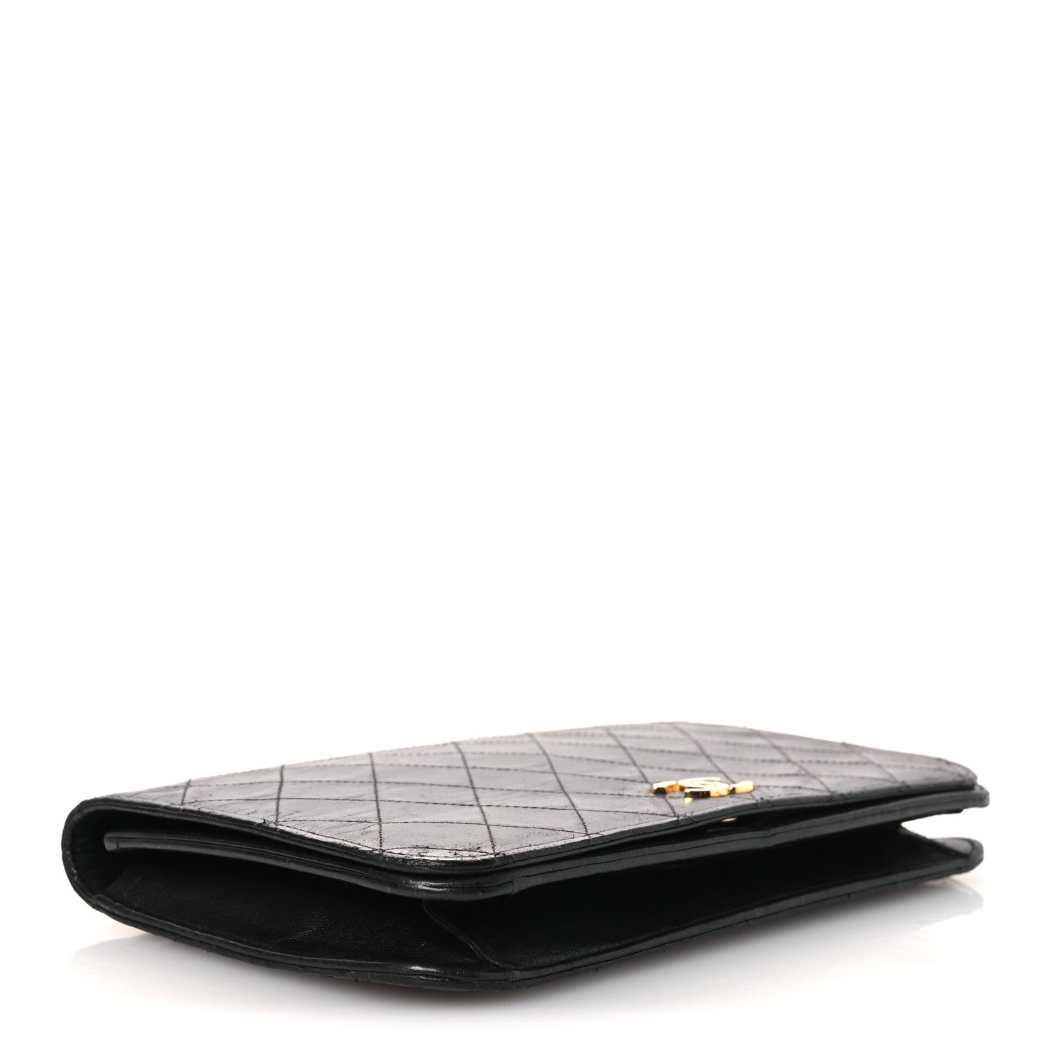 Chanel Lambskin Quilted Small Single Flap Bag Black 4 of 15