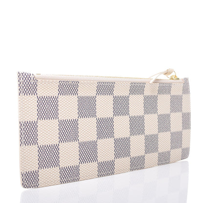 Louis Vuitton Damier Azur Josephine Wallet Zippered Insert 3 of 6