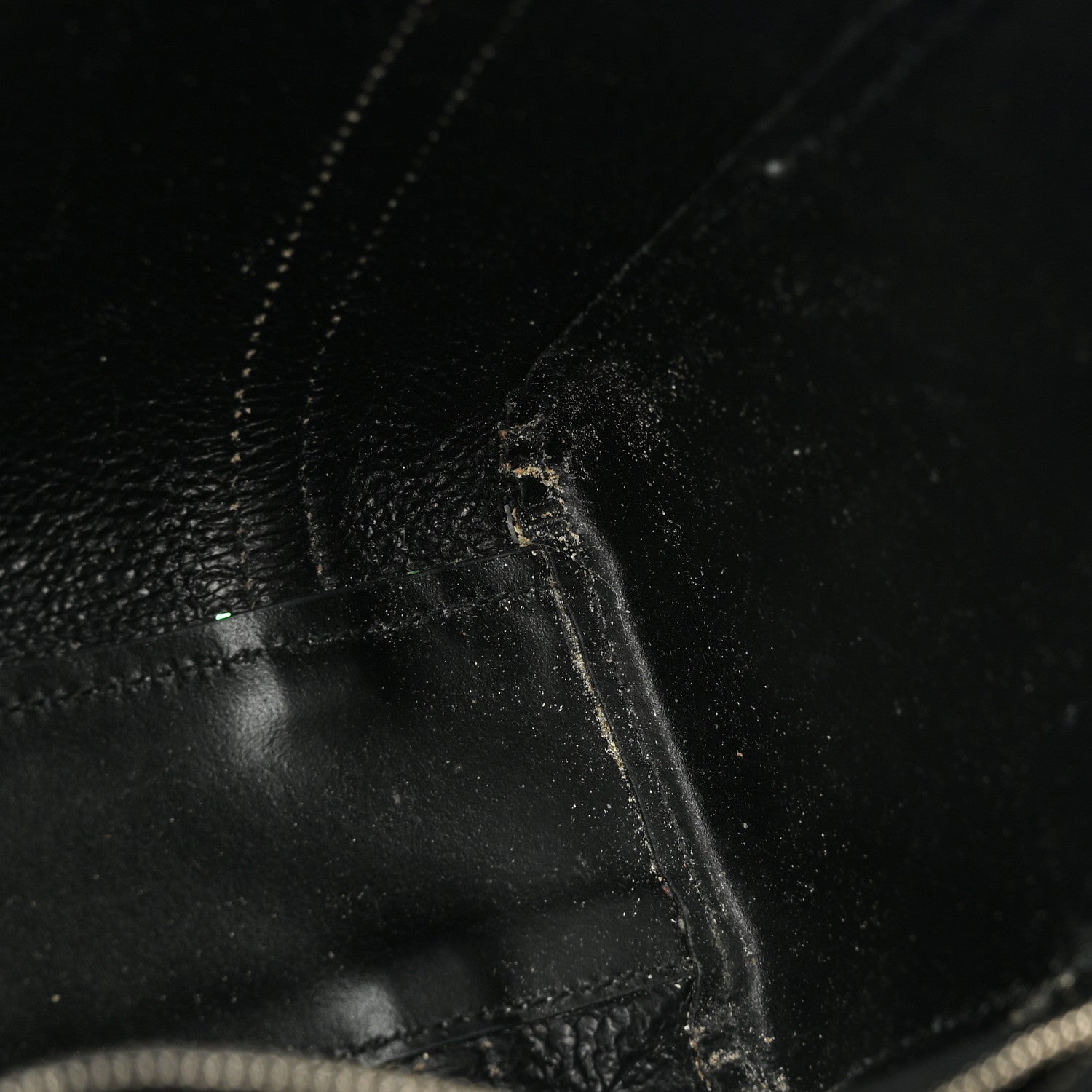 Balenciaga Metallic Goatskin Logo XXS Everyday Tote Argent Black 11 of 13