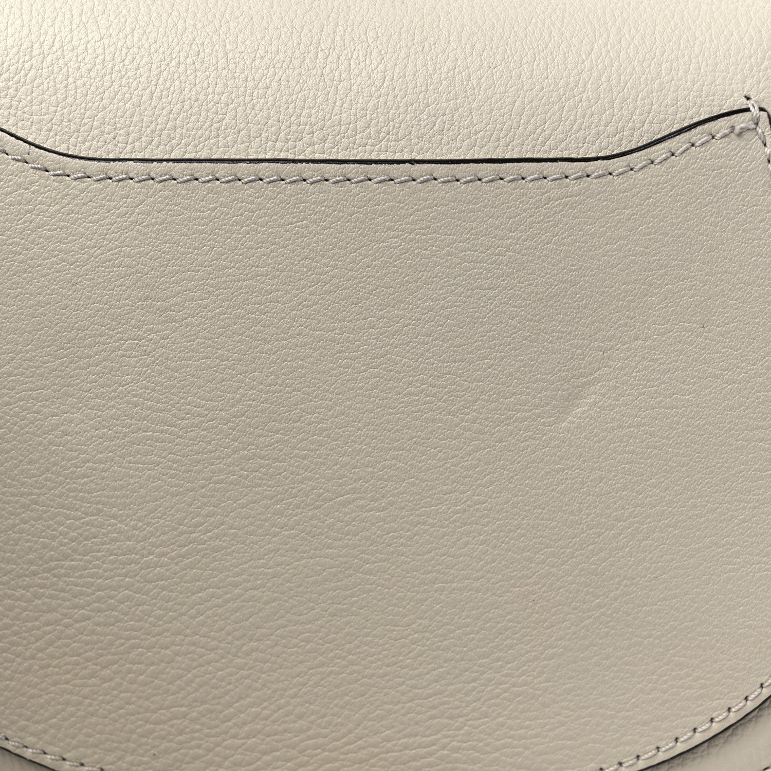 Chloe Calfskin Suede Small Nile Bracelet Bag Off White 11 of 12