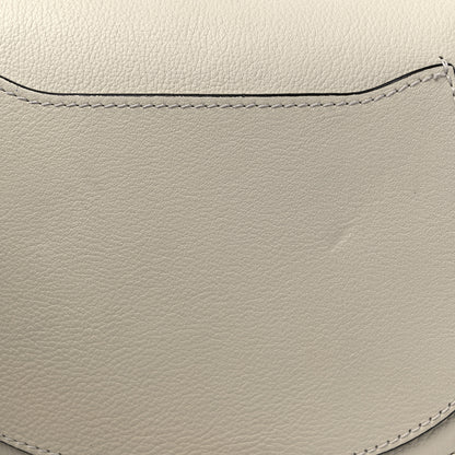 Chloe Calfskin Suede Small Nile Bracelet Bag Off White 11 of 12