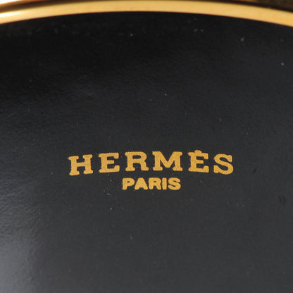 Hermes Enamel Printed Horses Extra Wide Bracelet 70 Aqua 4 of 6