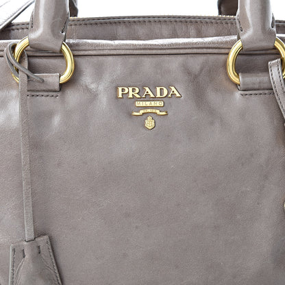 Prada Vitello Shine Bauletto Argilla 9 of 13