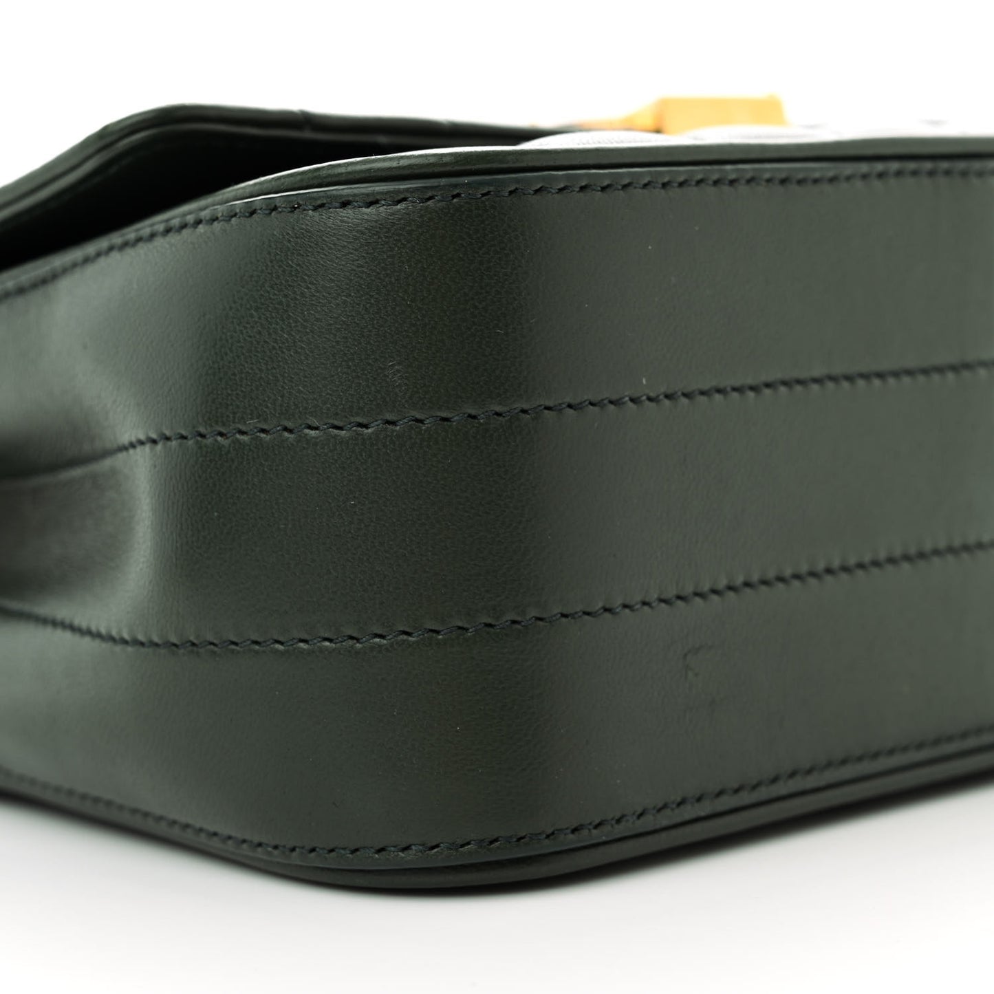 Lambskin Matelasse Monogram Medium Vicky Chain Bag Algae