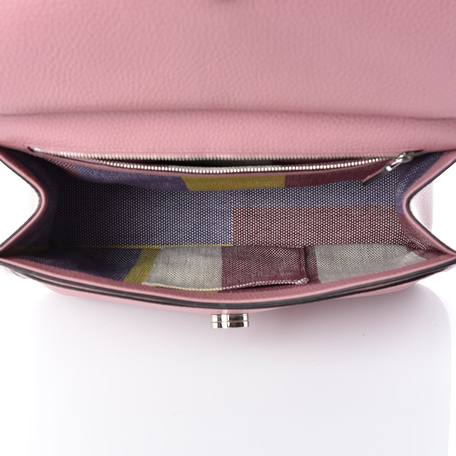 Gucci Cellarius Calfskin Medium Bamboo Daily Flap Shoulder Bag Carmine Rose 5 of 8