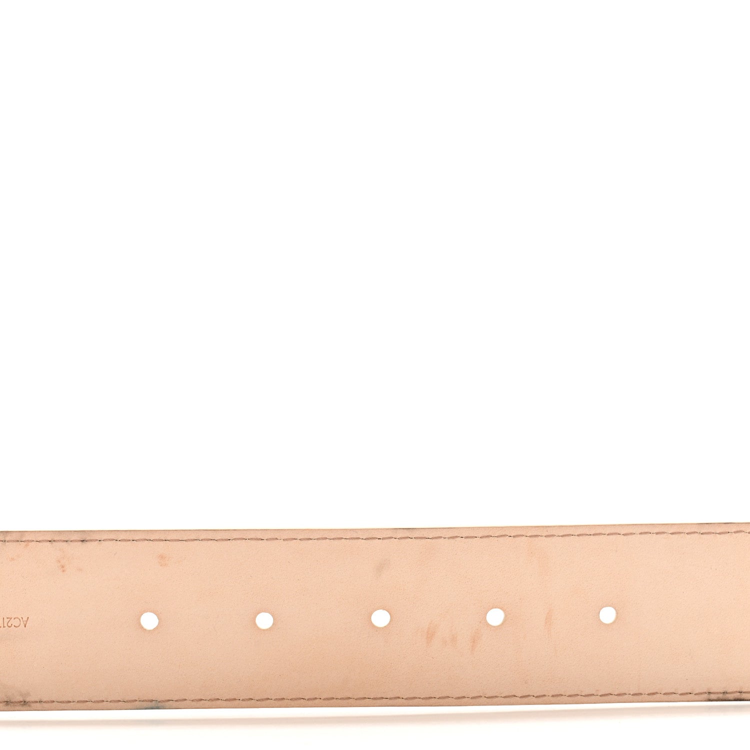 Louis Vuitton Damier Azur 40mm LV Initiales Belt 85 34 4 of 9