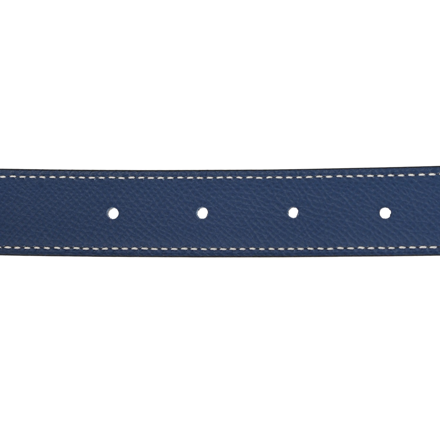 Hermes Swift Epsom 32mm Belt Strap 75 Asphalte Bleu Brighton 4 of 5