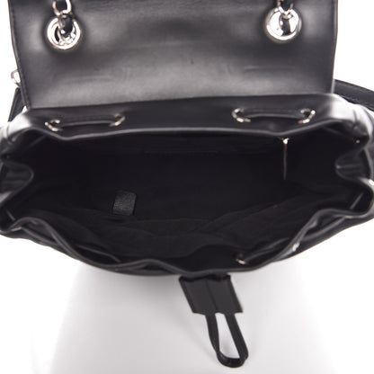 Chanel Lambskin Chevron Quilted Small Urban Spirit Backpack Black 5 of 7