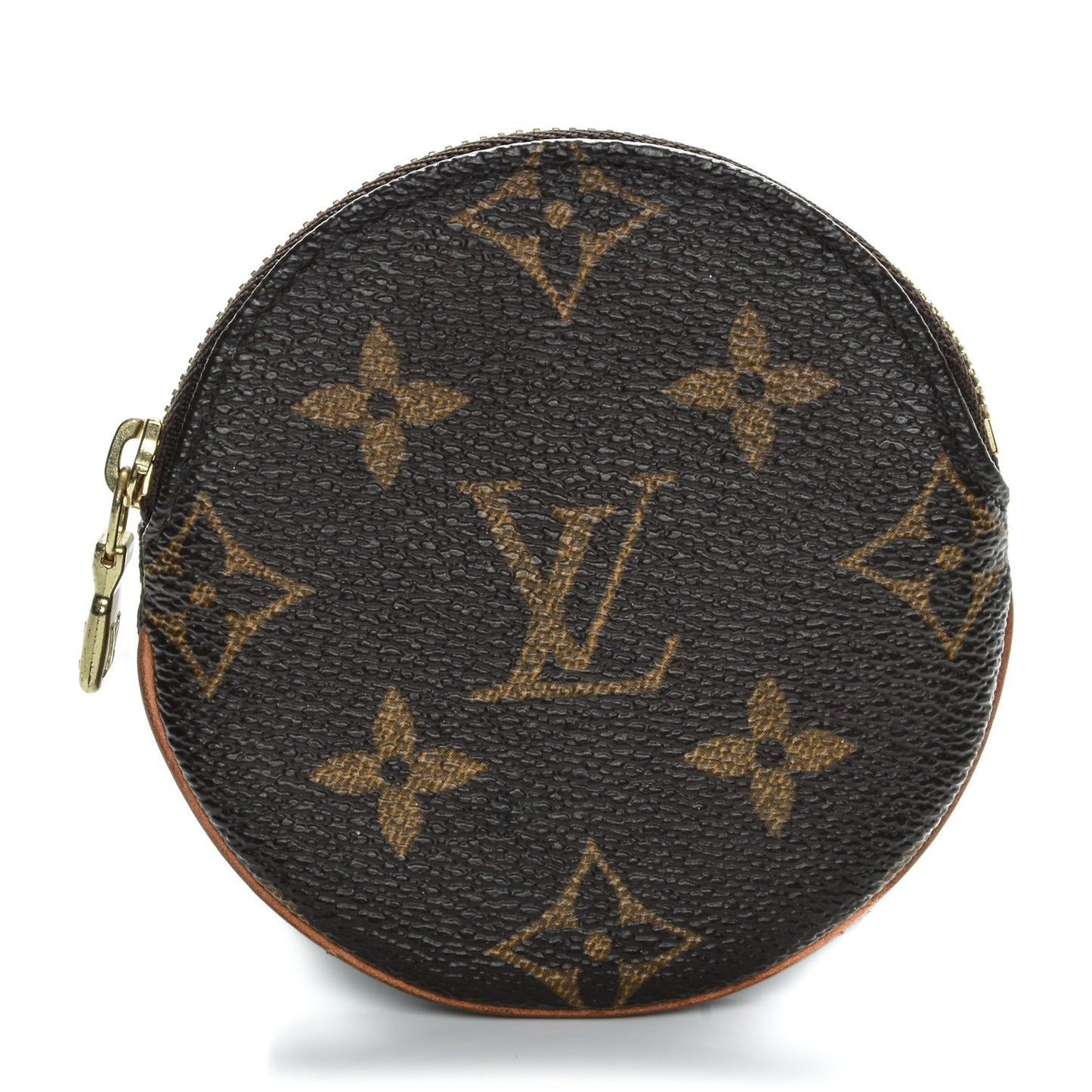 Monogram Round Coin Purse